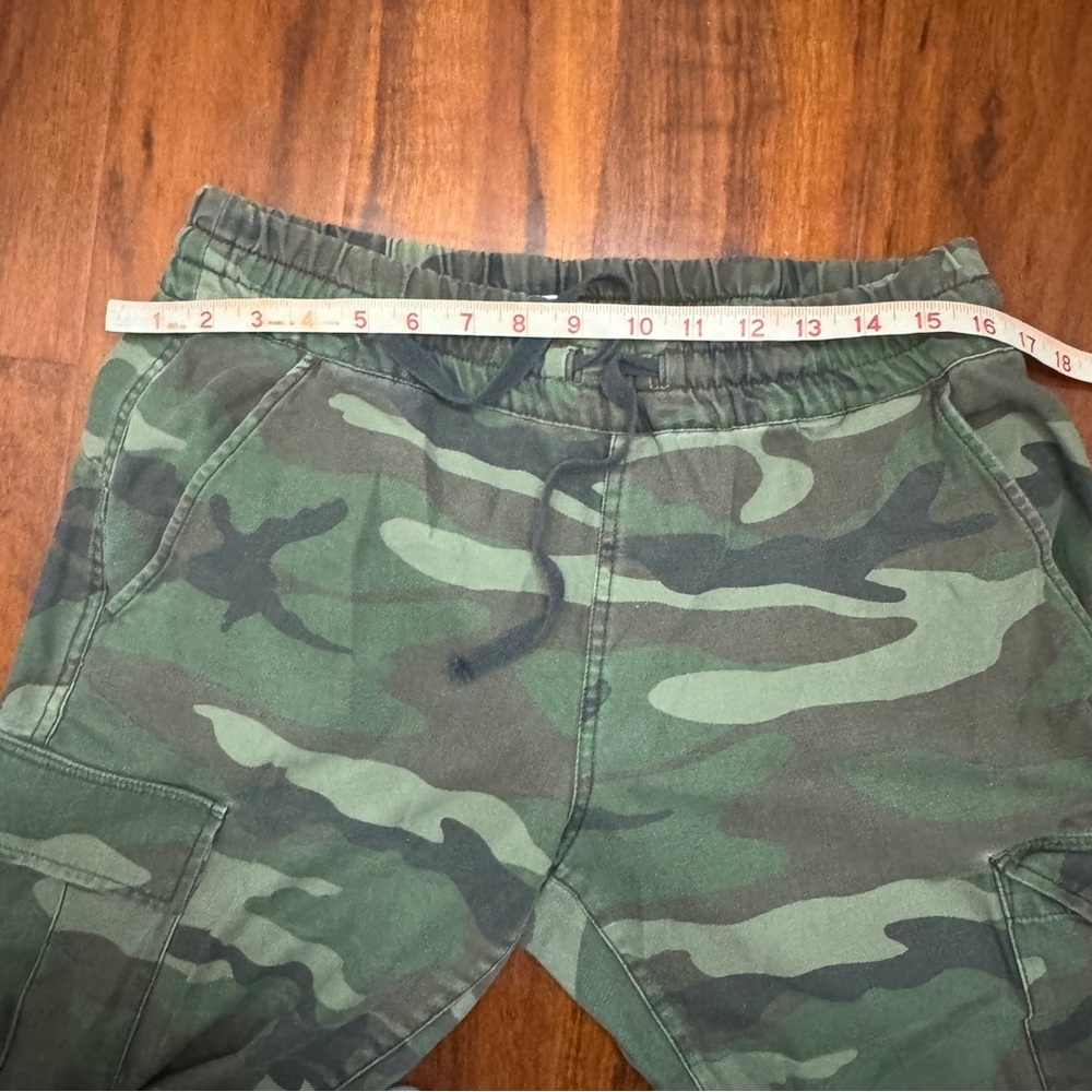 TNA Camo Cargo Pants Drawstring Size Medium - Picture 5 of 8